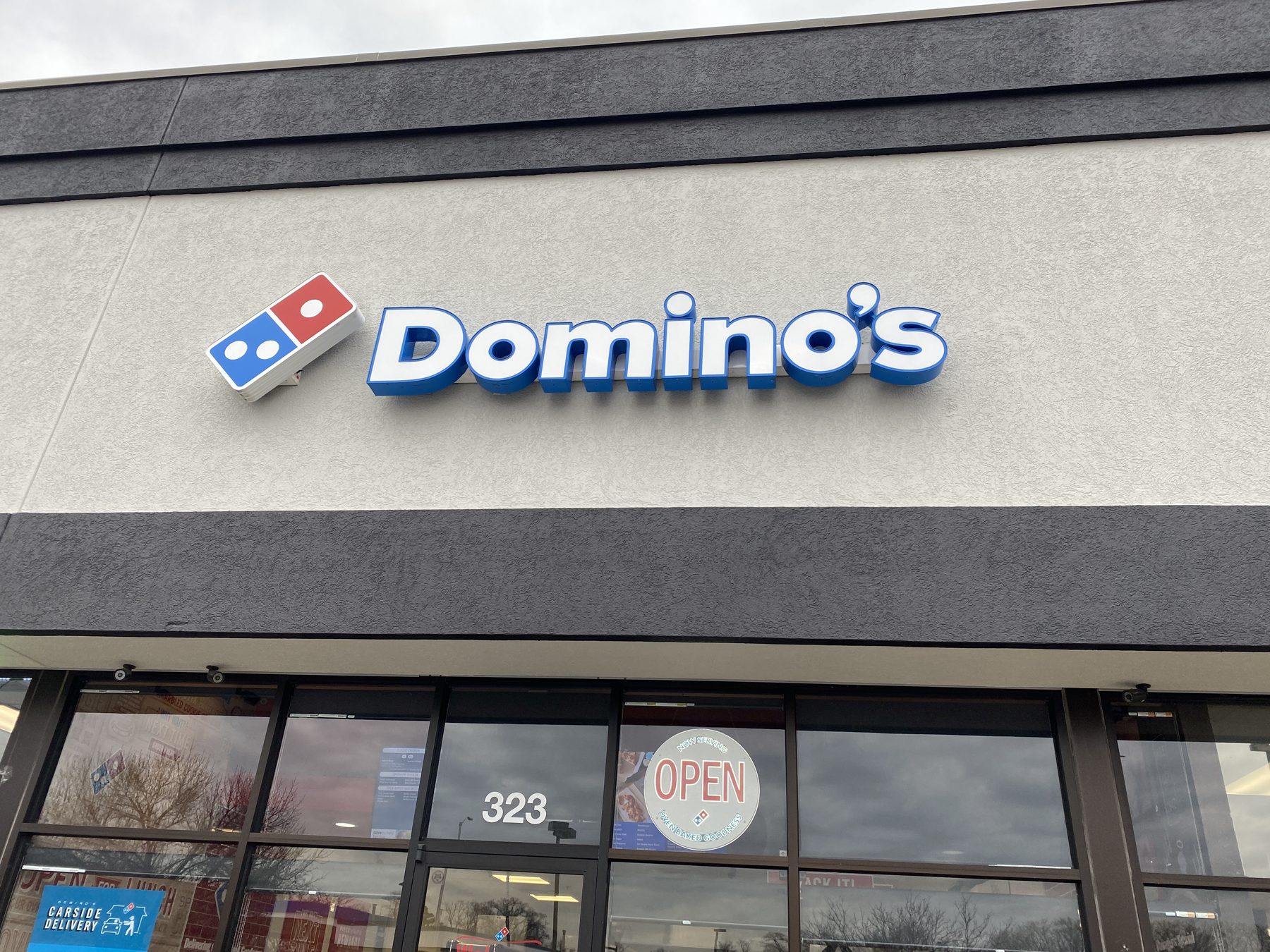 Store 2942, the Wood Dale Domino's storefront